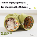 Pet Cat Tunnel Self-Hi Relief Toy