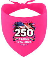 250 Years Celebration Pet Bandana
