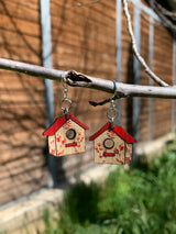 Bird House Blossom Earrings #185