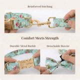 Blue Blossom Floral Set