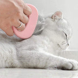 2-Pack: Pet Hair Removal And Massaging Shell Comb Brush For Grooming And Shedding