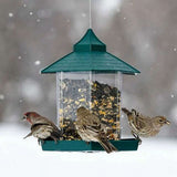 Outdoor Balcony Waterproof Hanging Bird Feeder