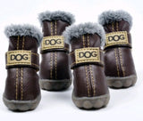 Dog Winter Snow Boots — 10 Colors, Sizes 1–5
