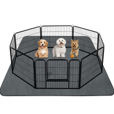 Washable Pee Pad for Dogs 72"x72" Reusable Dog Training Pad Non-Slip Extra Large