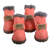 Dog Winter Snow Boots — 10 Colors, Sizes 1–5