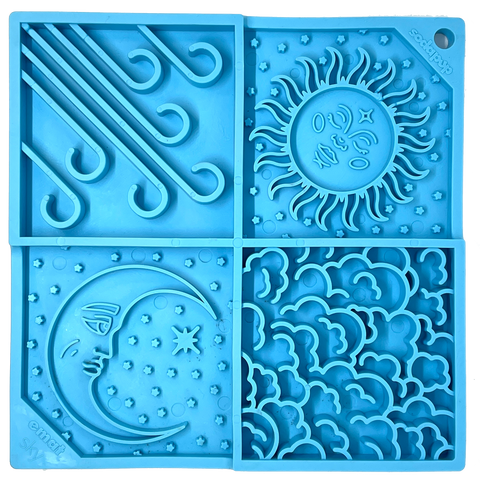 Sky eMat - Enrichment Lick Mat for Dogs and Cats | Celestial Design | SodaPup