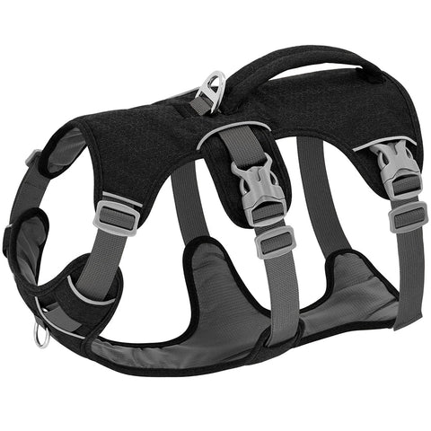 Escape Proof Nylon Dog Harness Reflective Dog Harnesses Durable Pet Vest With Handle Adjustable for Small Medium Large Dogs Pug