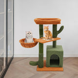 Cat Tree Cat Tower Condo for Indoor Cats Scratching Posts Cat House with Padded Plush Perch Cat Condo for Adult Cats Kittens