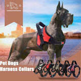 Adjustable Dog Harness Pet Large Dog Walk Out Harness Vest Collar with Hand Strap for Small Medium Large Dogs Pets Accessories