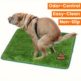 Simulation Lawn Dog Toilet Training Mat Washable Pet Urine Mat Dog Toilet Replacement Pad Eco-Friendly Non-Slip Pet  Accessory