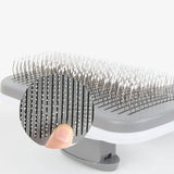 Pet Massage Comb, Fur Grooming Brush, Easily Remove Shedding Undercoat of Cats and Dogs with One Click
