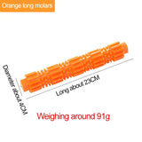 New Dog Teether Training Pet Dog Chew Toy for Aggressive Chewers Treat Dispensing Rubber Teeth Cleaning Toy Squeaking Rubber