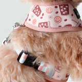 Iced Coffee SZN Reversible Dog Harness
