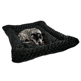 Dog Bed - Rectangle Bolstered Furvana™ 'Cloud'