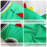 Sausage Dog Special Dinosaur Vest Dog Outdoor Comfortable Clothes Pet Four-legged Clothes Cute Photo Pet Clothes