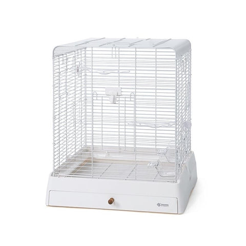 Dayang White Bird Cage Spacious Living Habitat 50x49x57 cm