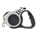Durable Leash Automatic Retractable Nylon Dog Cat Lead Extension Puppy Automatic Telescopic Pet Leash Pet Tractor Small And Medium Dog Cat Traction Rope 360° Tangle Free Easy One Button Brake And Lock Running Lead For Dogs
