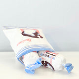 White Bunny Candy Interactive/Nosework 3 Piece Dog Toy