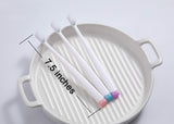 E.M&S.T Emmeliestella Cat Head Brush Silicone Bristles 2PCS Gentle Clean
